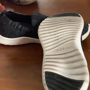 Aetrex slip on mesh sneakers.